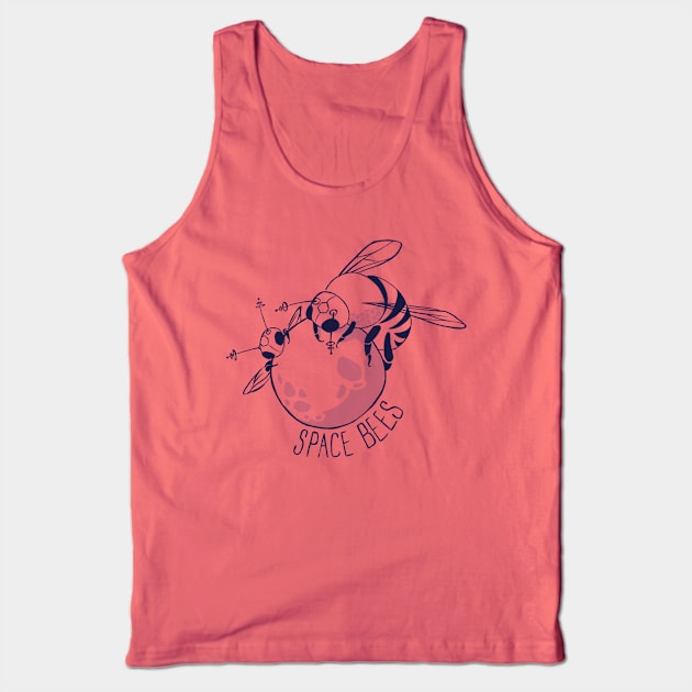 TSCOSI Space Bees Tank Top by Procyon Podcast Network